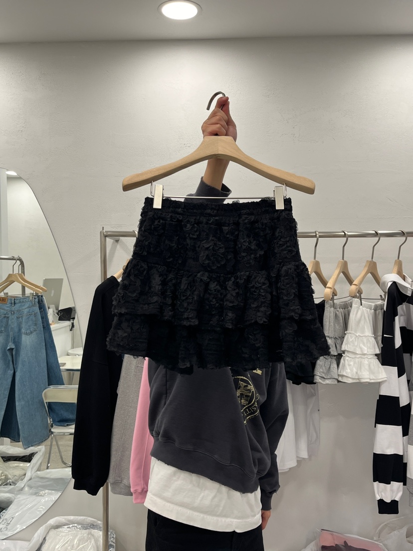 DELICATE直郵韓國代購女裝新品推薦25春夏時尚職業真品短裙DELICATE短裙圖色2