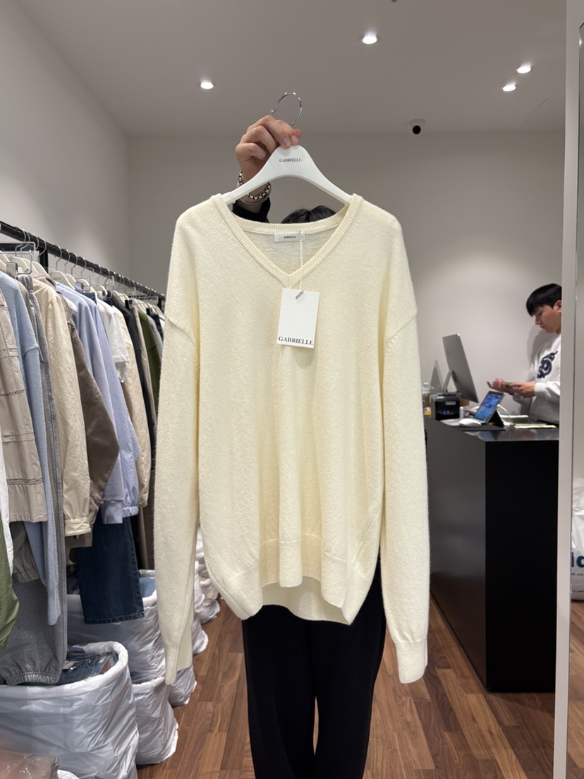 GABRIELLE韓國直郵女裝新品熱賣休閑人氣職業時尚25春夏毛衣GABRIELLE毛衣圖色4