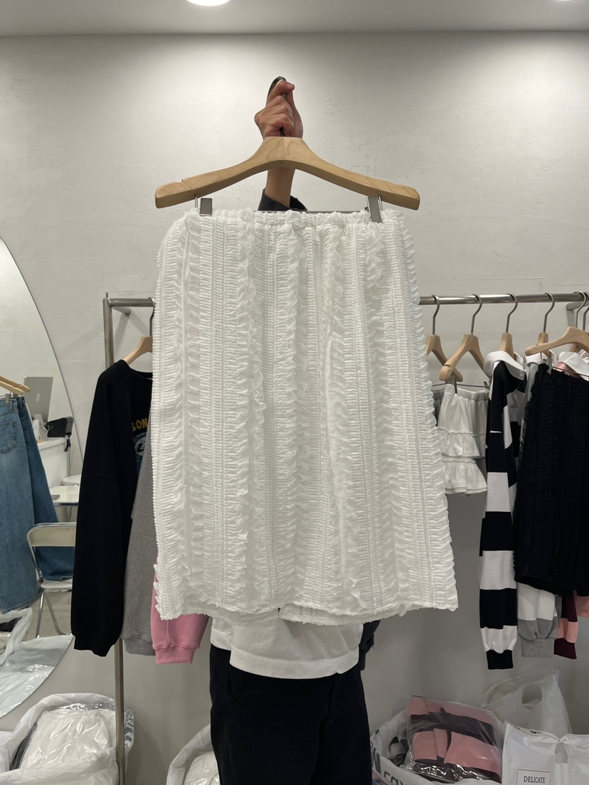 DELICATE韓國直郵東大門實拍女裝新品推薦休閑半身裙中短裙DELICATE半身裙/中短裙