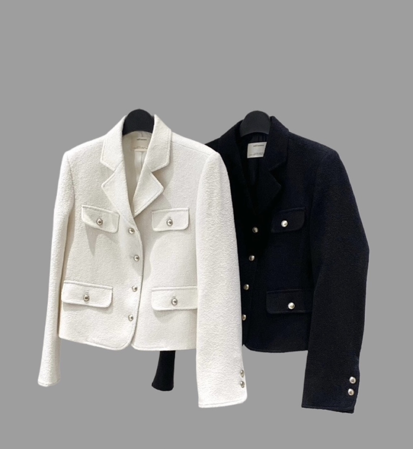 WELL KNOWN韓國直郵東大門代購女裝新款時尚25春夏夾克口袋BANEL夾克