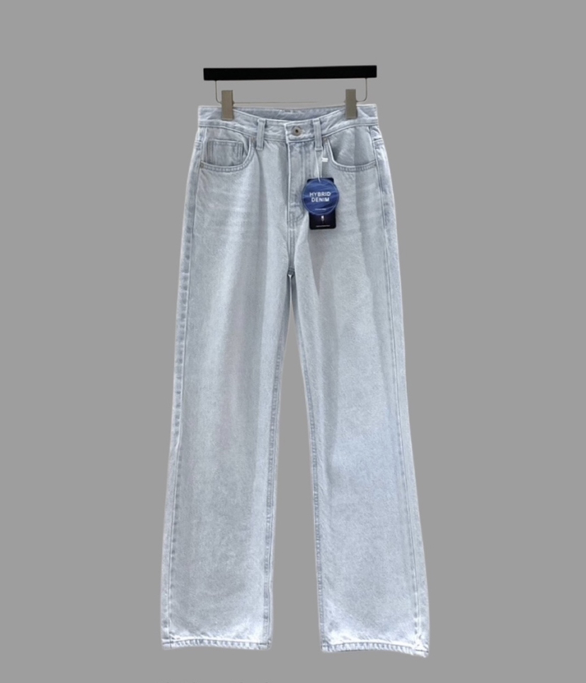 WELL KNOWN直郵韓國代購女裝新品時尚真品25春夏人氣牛仔褲BANEL牛仔褲圖色1