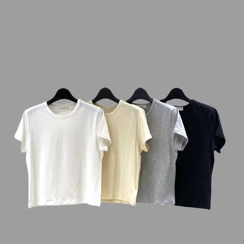 WELL KNOWN韓國直郵女裝新款時尚職業熱賣25春夏人氣真品T恤BANELT恤