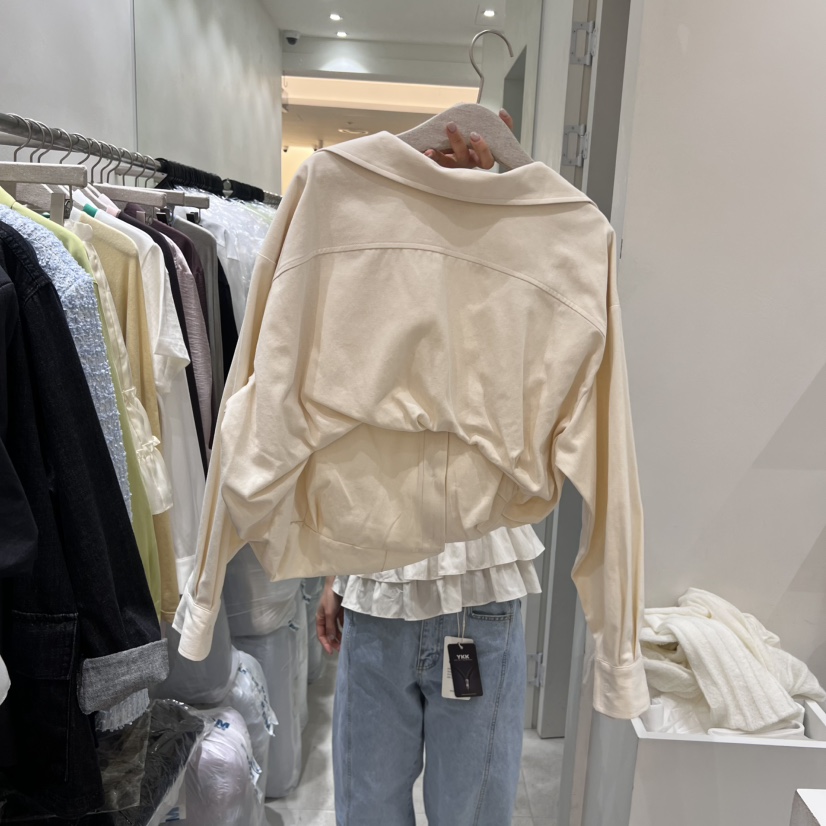 ASOME韓國直郵女裝新品職業休閑真品熱賣推薦時尚襯衫蕾絲衫A.SOME襯衫/蕾絲衫