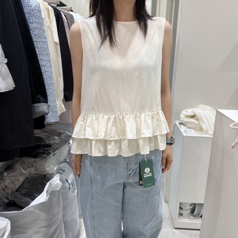 ASOME直郵韓國代購女裝新款人氣真品休閑25春夏職業吊帶背心A.SOME吊帶/背心