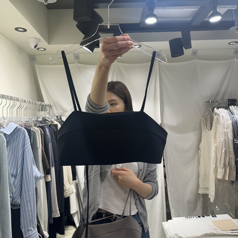 OWNS韓國直郵女士新款推薦熱賣25春夏真品休閑時尚吊帶背心OWNS吊帶/背心圖色2