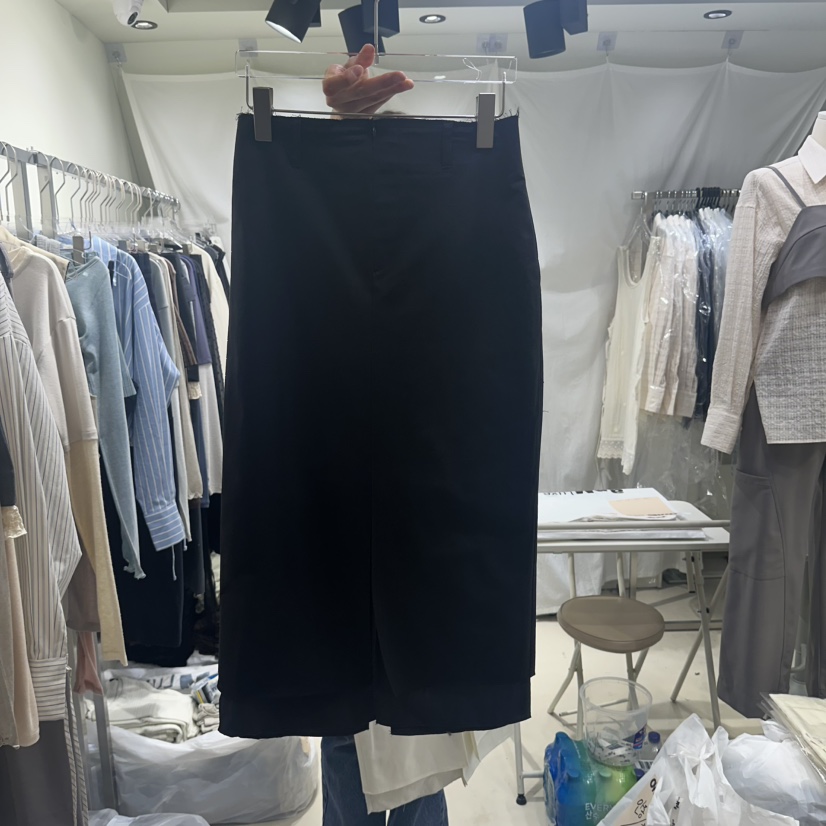 OWNS韓國代購女士新款25春夏休閑熱賣真品時尚人氣職業長裙OWNS長裙圖色2