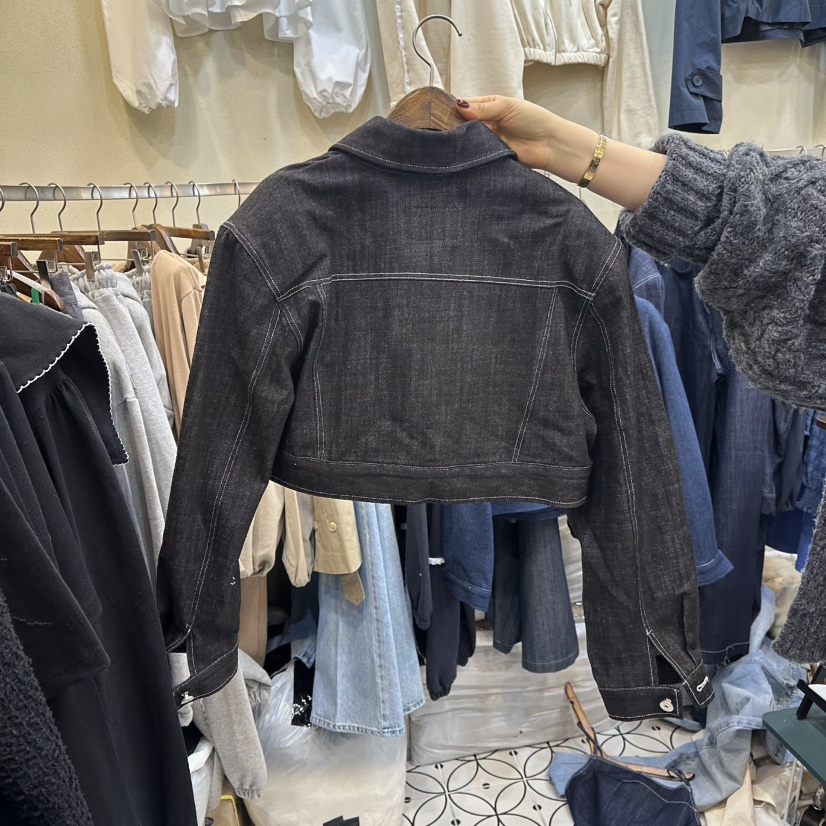 BAMBOLINA東大門實拍女士新品休閑人氣25春夏推薦職業時尚夾克BAMBOLINA夾克