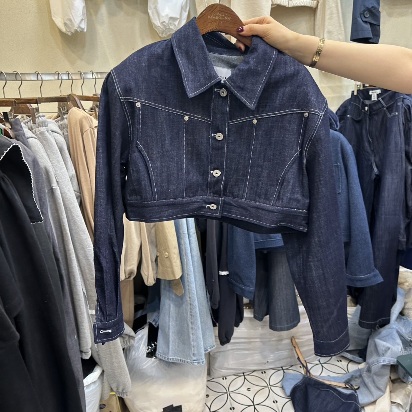 BAMBOLINA東大門實拍女士新品休閑人氣25春夏推薦職業時尚夾克BAMBOLINA夾克圖色2