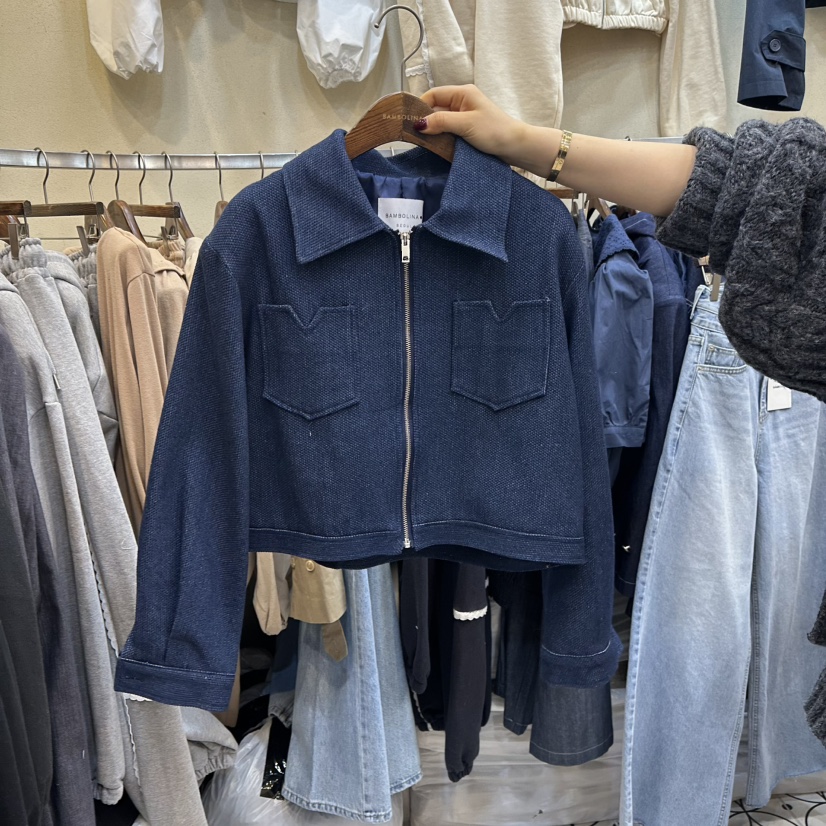 BAMBOLINA東大門代購女裝新品推薦人氣職業25春夏真品時尚夾克BAMBOLINA夾克圖色2