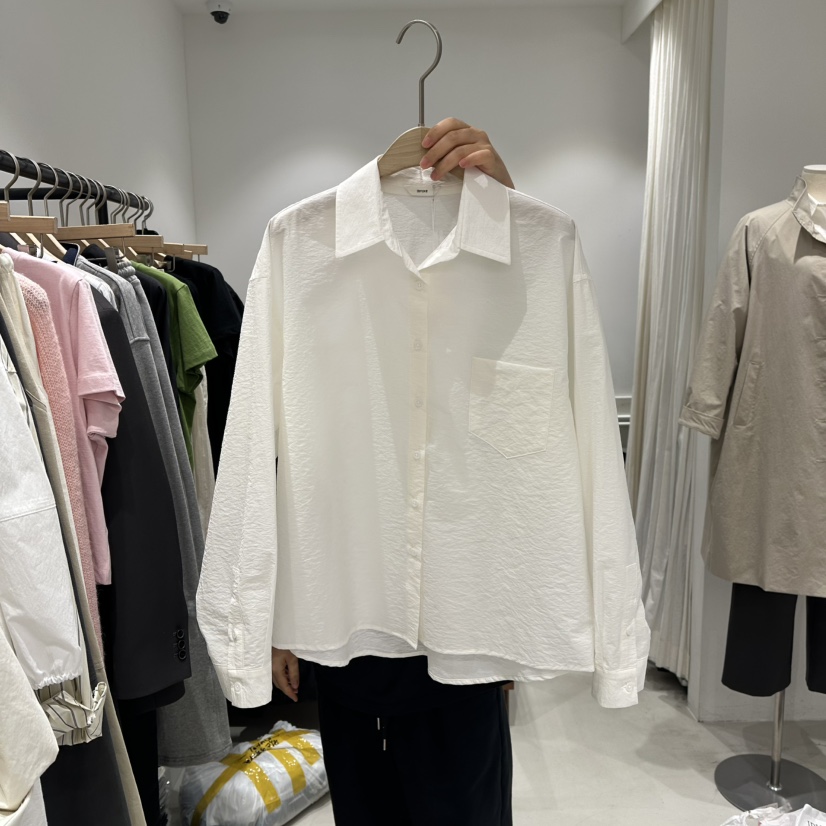 IRVINE東大門實拍女裝新品推薦真品休閑25春夏職業襯衫蕾絲衫IRVINE襯衫/蕾絲衫圖色2