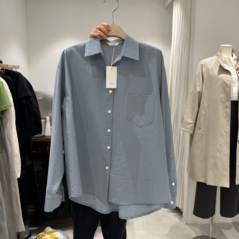 IRVINE東大門實拍女裝新品推薦真品休閑25春夏職業襯衫蕾絲衫IRVINE襯衫/蕾絲衫圖色3