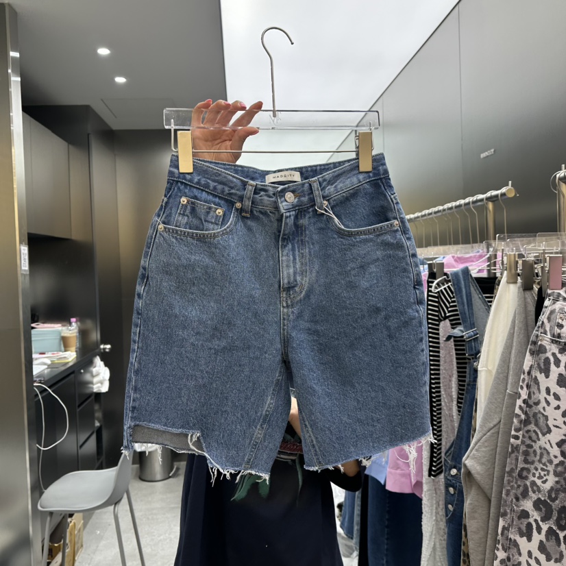 MADCITY東大門實拍女士新品推薦25春夏休閑時尚人氣熱賣短褲MADCITY短褲