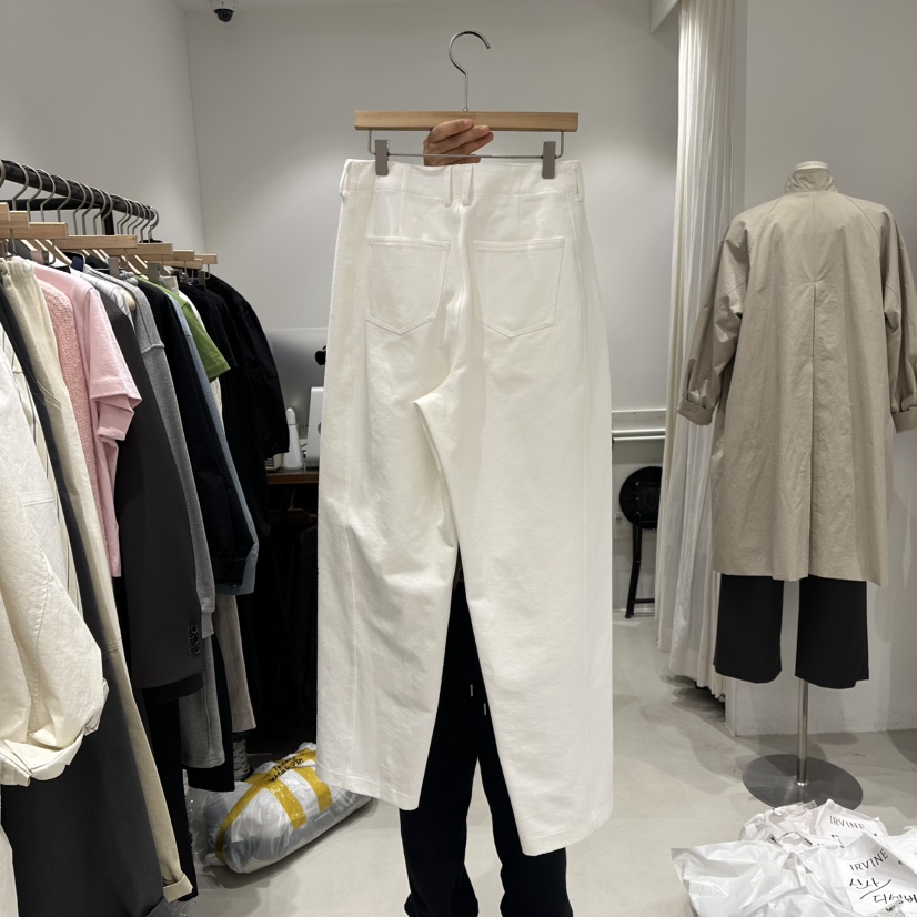 IRVINE東大門代購女裝新品人氣熱賣職業時尚推薦25春夏休閑褲IRVINE休閑褲