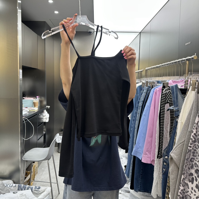 MADCITY韓國直郵女裝新品真品25春夏休閑熱賣人氣職業長袖T恤MADCITY長袖T恤圖色2