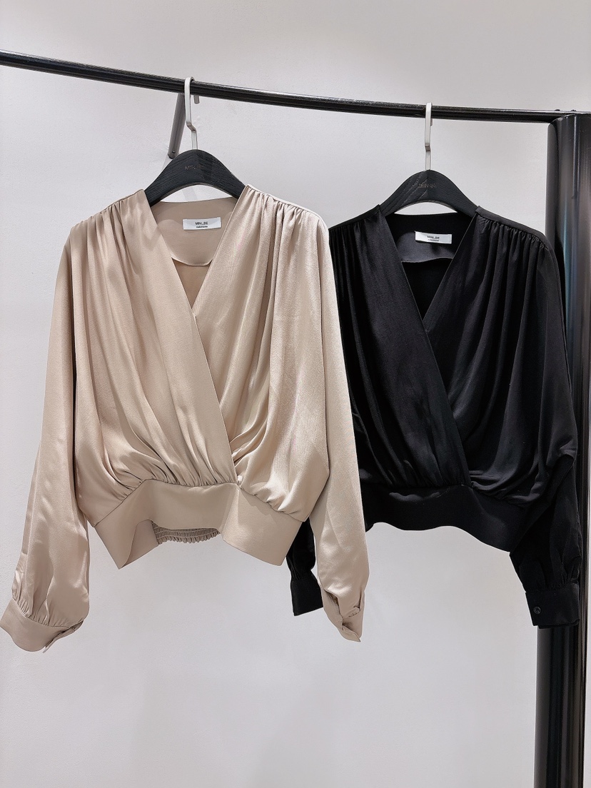 MINI BE東大門直郵女士新品推薦25春夏熱賣時尚襯衫蕾絲衫NOVUS襯衫/蕾絲衫