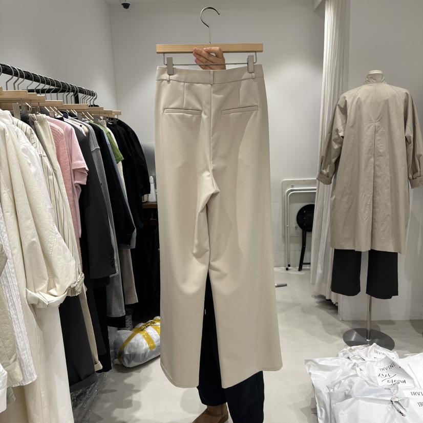 IRVINE韓國直郵女裝新品25春夏熱賣休閑人氣推薦時尚休閑褲IRVINE休閑褲