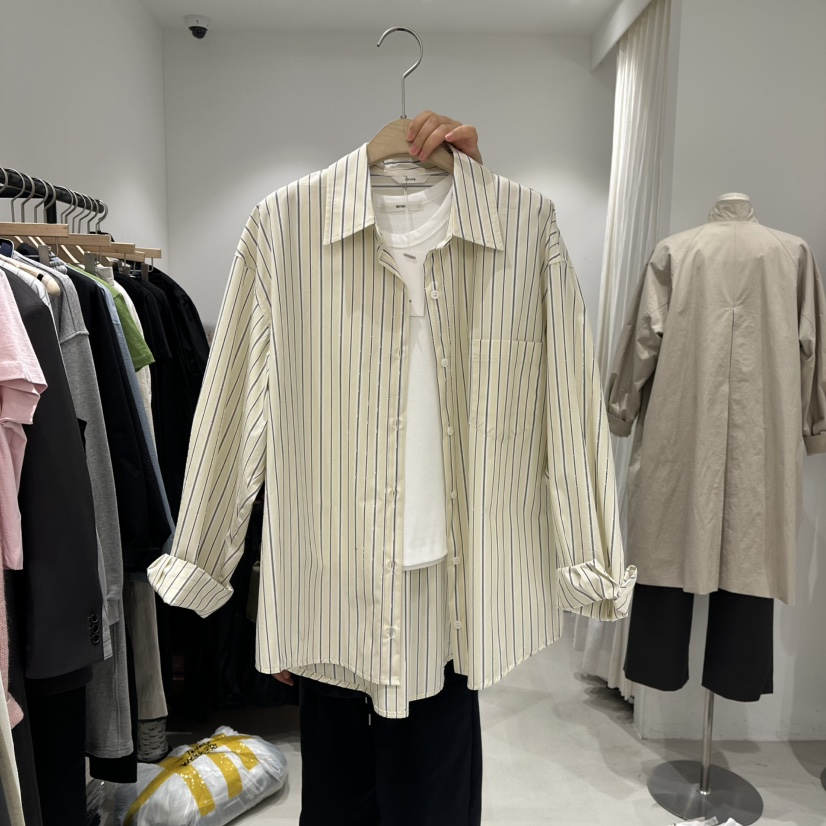 IRVINE東大門實拍女裝新品休閑熱賣時尚人氣25春夏襯衫蕾絲衫IRVINE襯衫/蕾絲衫圖色2