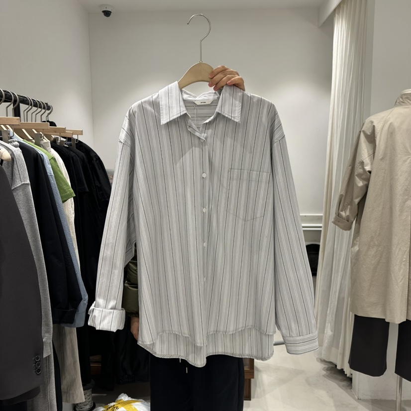 IRVINE東大門實拍女裝新品休閑熱賣時尚人氣25春夏襯衫蕾絲衫IRVINE襯衫/蕾絲衫圖色3