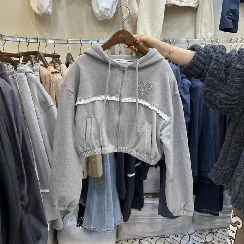 BAMBOLINA韓國直郵女士新品真品25春夏職業時尚推薦休閑夾克BAMBOLINA夾克