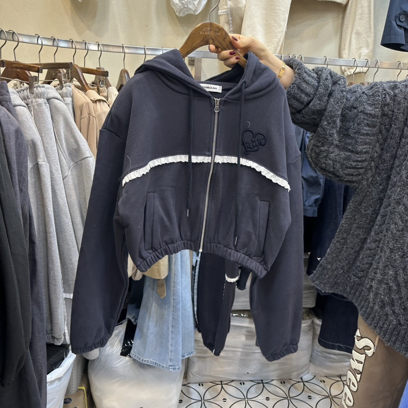 BAMBOLINA韓國直郵女士新品真品25春夏職業時尚推薦休閑夾克BAMBOLINA夾克圖色3