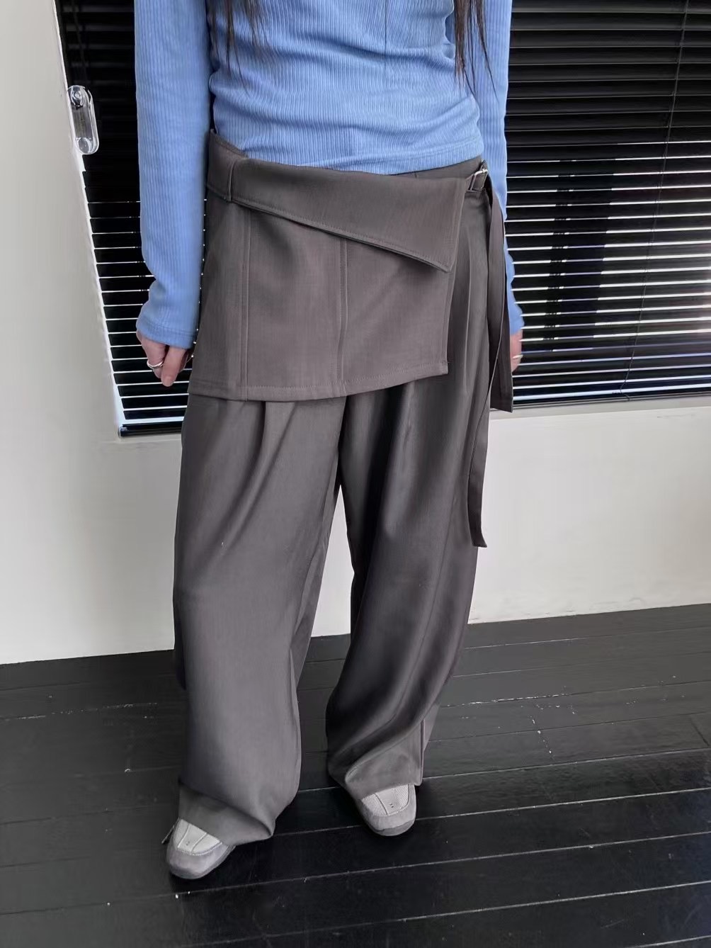 UNSANE東大門代購女士新品時尚熱賣休閑25春夏人氣真品短裙UNSANE短裙