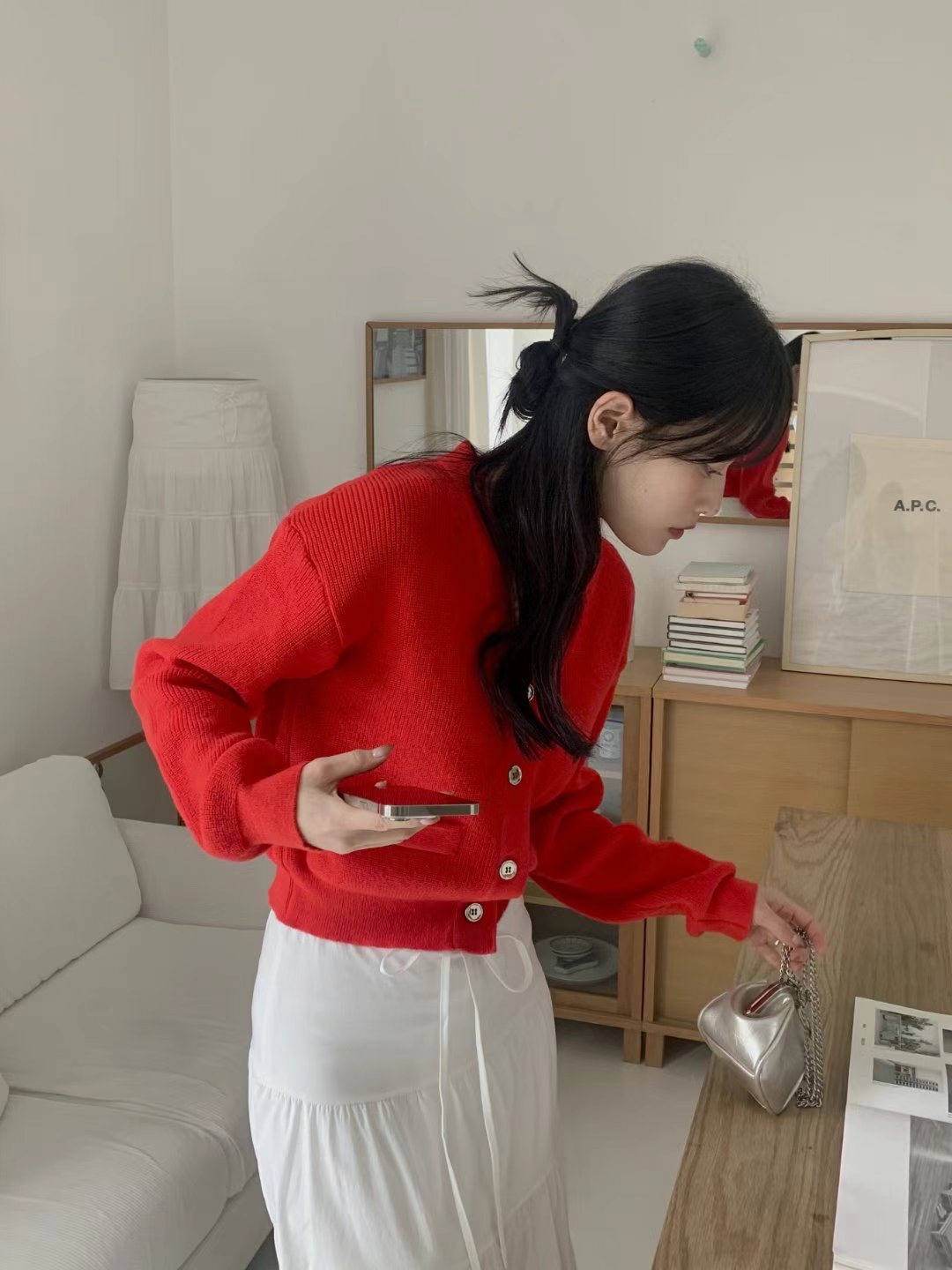 FRIDA韓國直郵女士新品推薦25春夏真品時尚人氣休閑針織衫開衫FRIDA針織衫