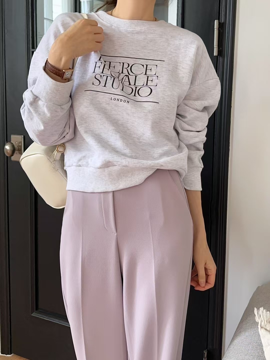 HIGHEND直郵韓國代購女裝新品25春夏時尚真品熱賣正裝褲西褲HIGHEND正裝褲/西褲