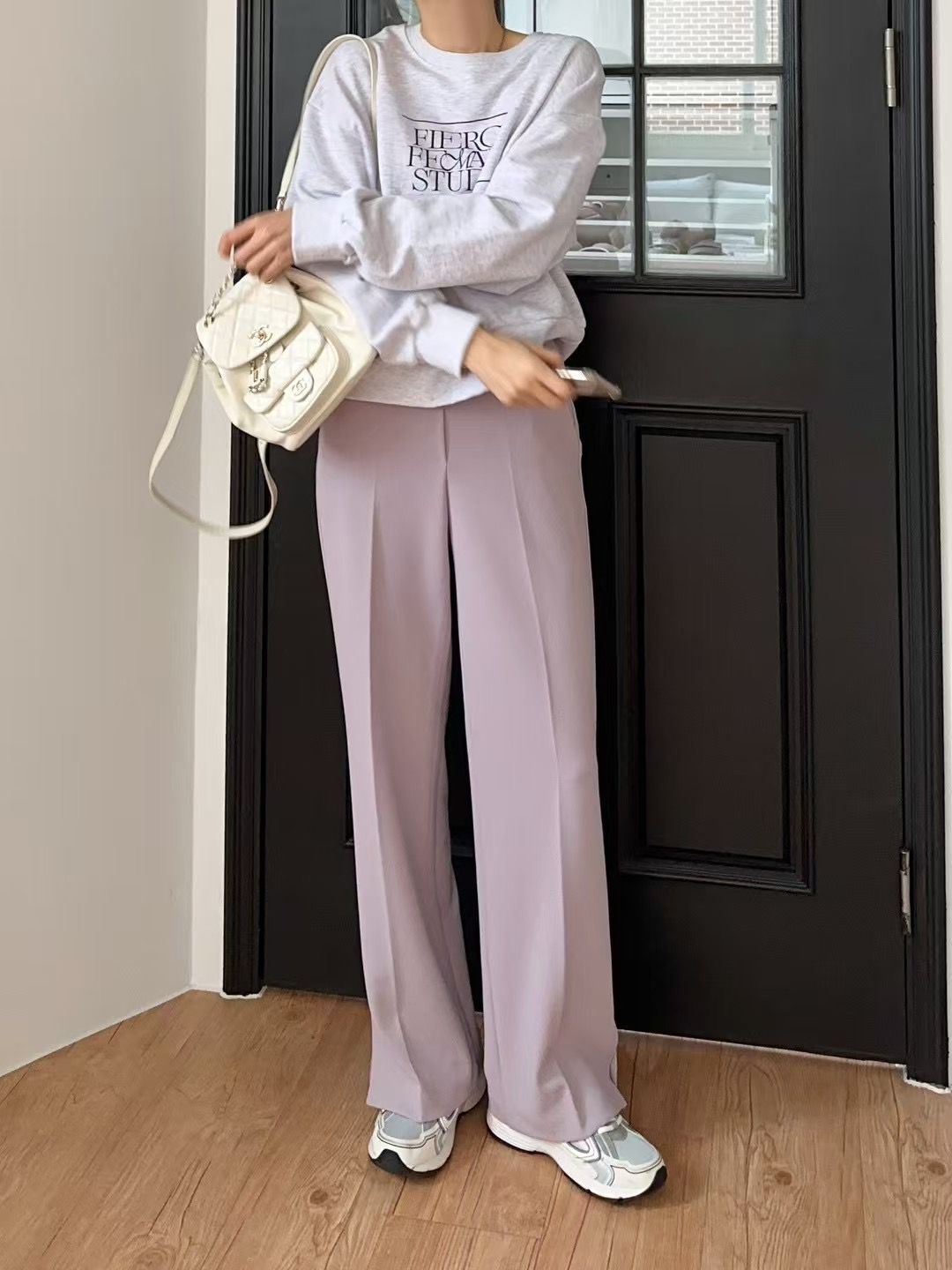 HIGHEND直郵韓國代購女裝新品25春夏時尚真品熱賣正裝褲西褲HIGHEND正裝褲/西褲