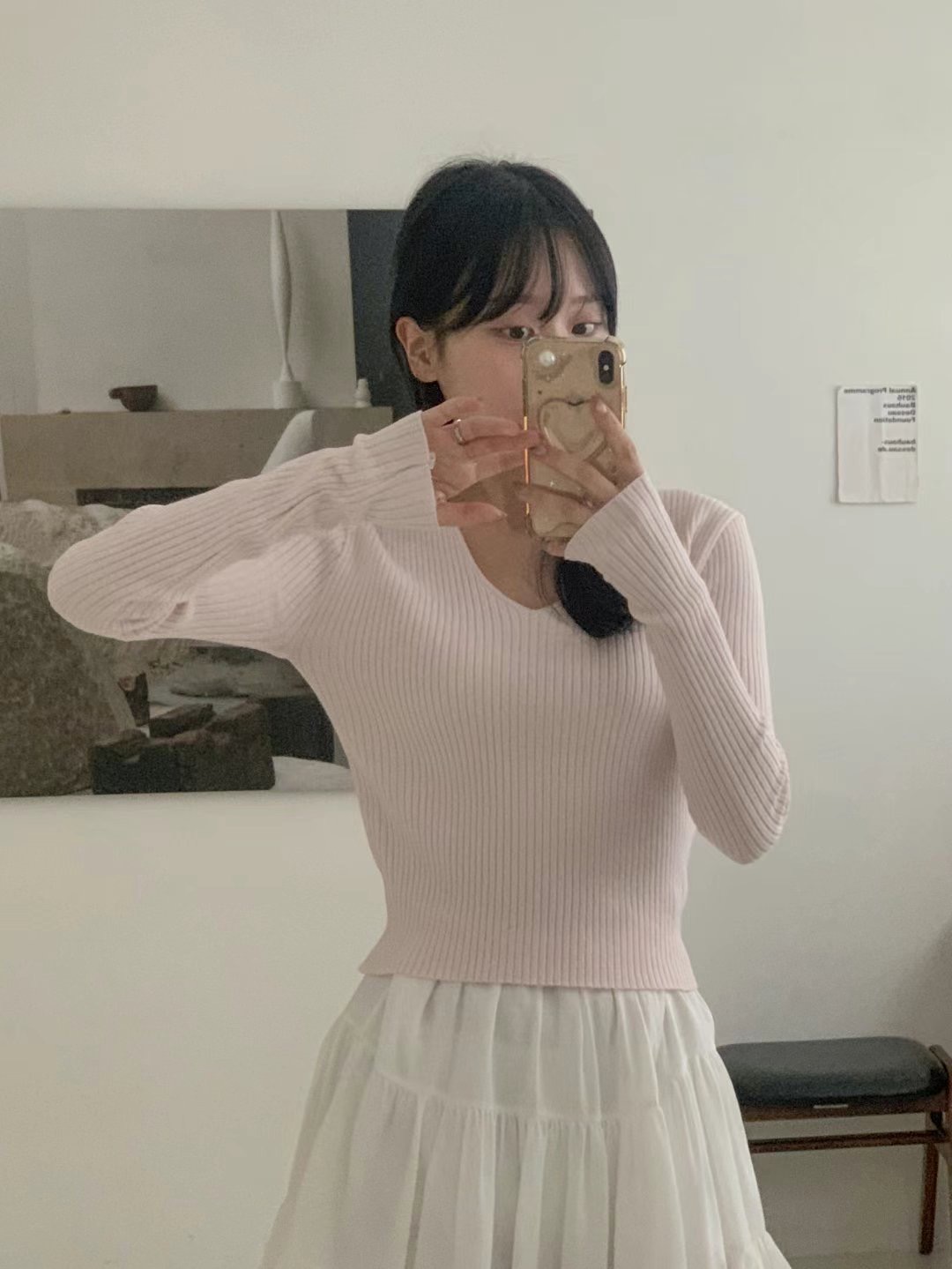 FRIDA直郵韓國代購女裝新款熱賣時尚職業25春夏休閑人氣針織衫FRIDA針織衫