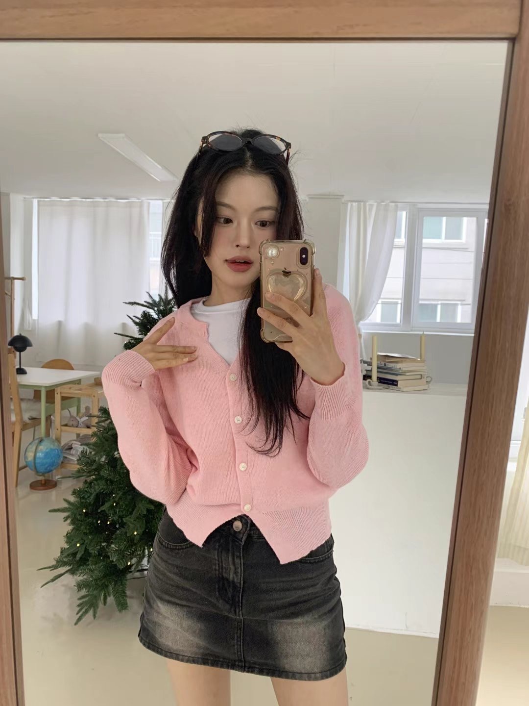 FRIDA韓國直郵女裝新品時尚休閑熱賣人氣真品推薦針織衫開衫FRIDA針織衫圖色2