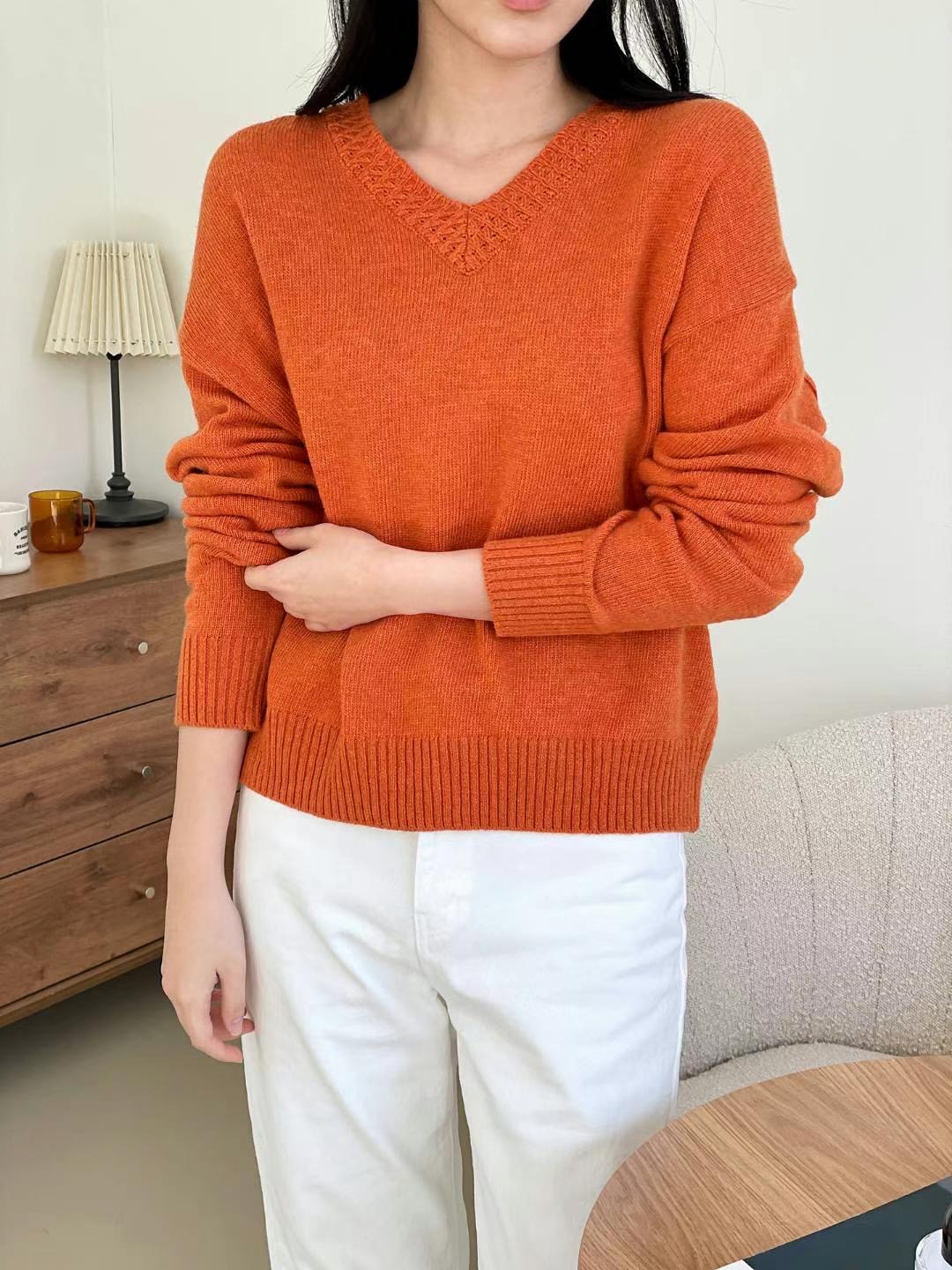 MUSTBE直郵韓國代購女裝新款真品推薦休閑25春夏職業針織衫MUSTBE針織衫圖色3