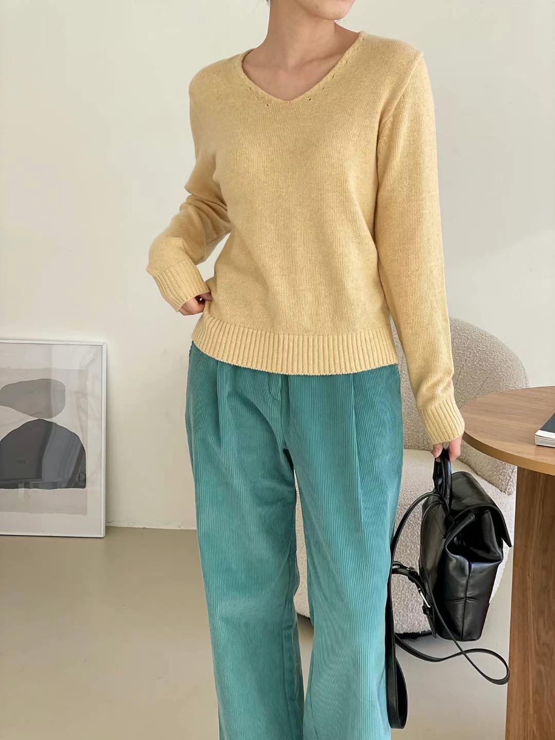 MUSTBE韓國直郵女裝新品推薦時尚人氣職業25春夏熱賣針織衫MUSTBE針織衫