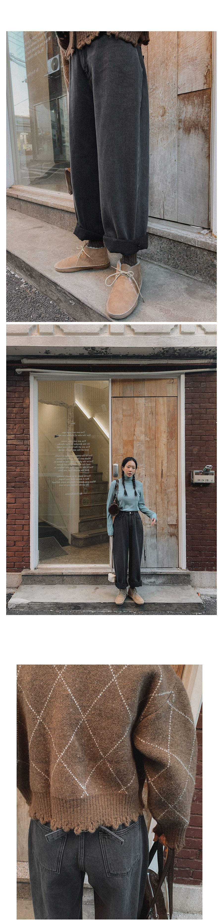 LIKE A直郵韓國代購女裝新款熱賣人氣推薦時尚25春夏休閑毛衣LIKE A毛衣