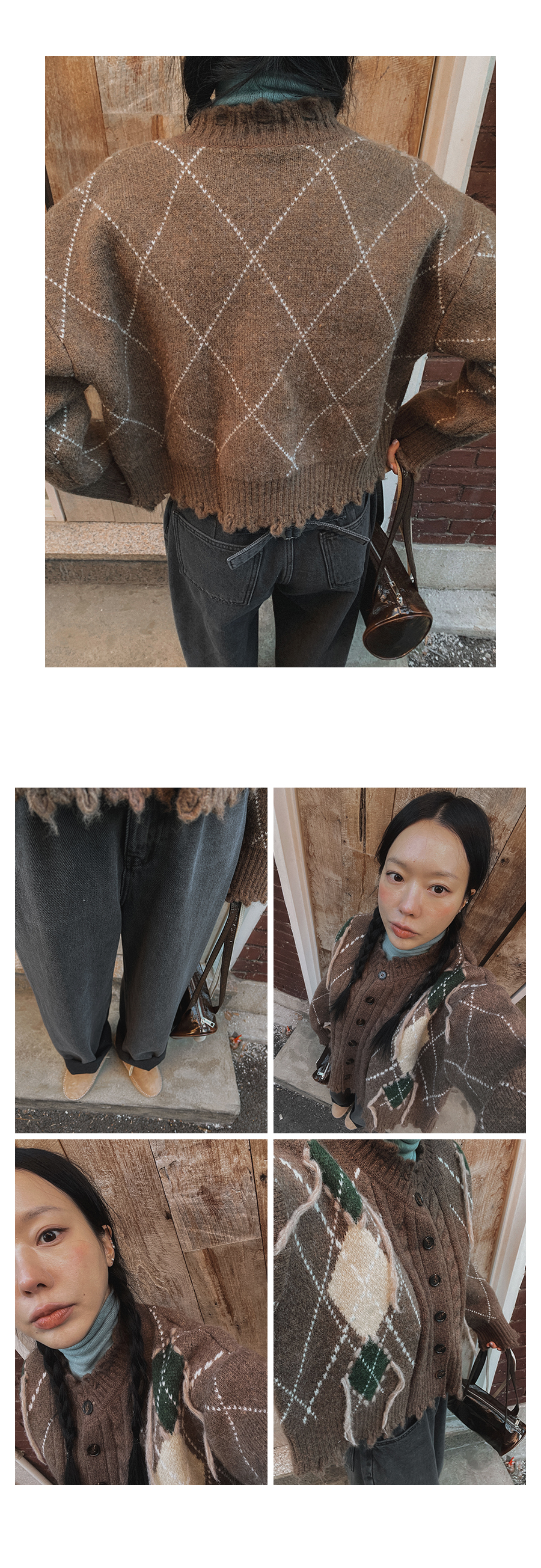 LIKE A直郵韓國代購女裝新款熱賣人氣推薦時尚25春夏休閑毛衣LIKE A毛衣