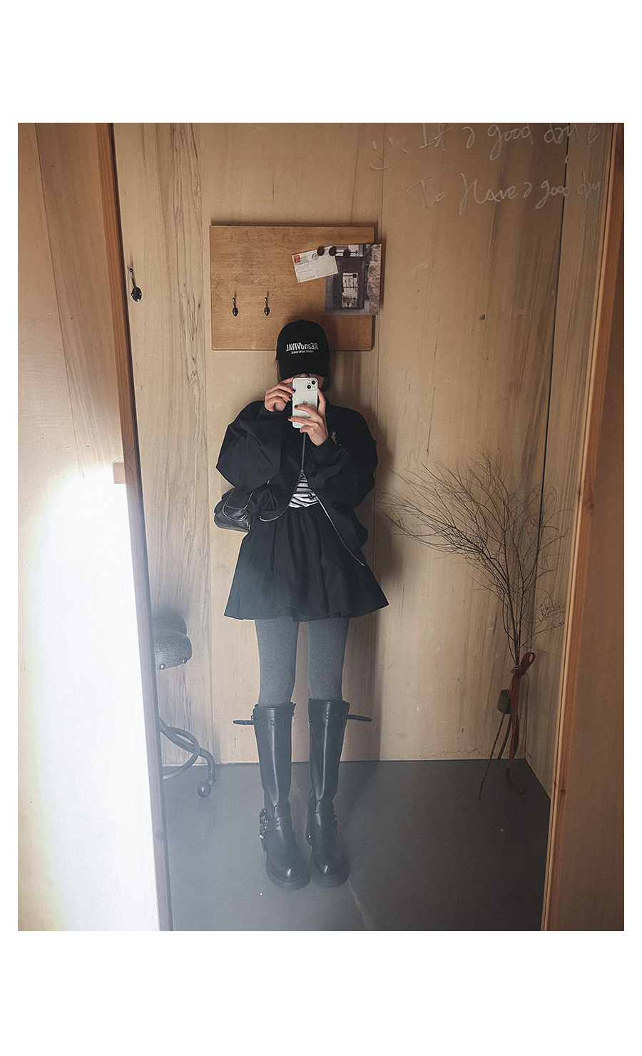 LIKE A韓國直郵女裝新品25春夏真品時尚人氣職業熱賣推薦短裙LIKE A短裙