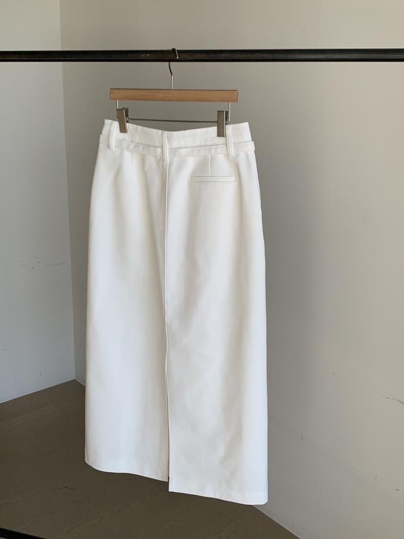 SENDTWO韓國直郵東大門代購女裝新品人氣25春夏半身裙中短裙SENDTWO半身裙/中短裙