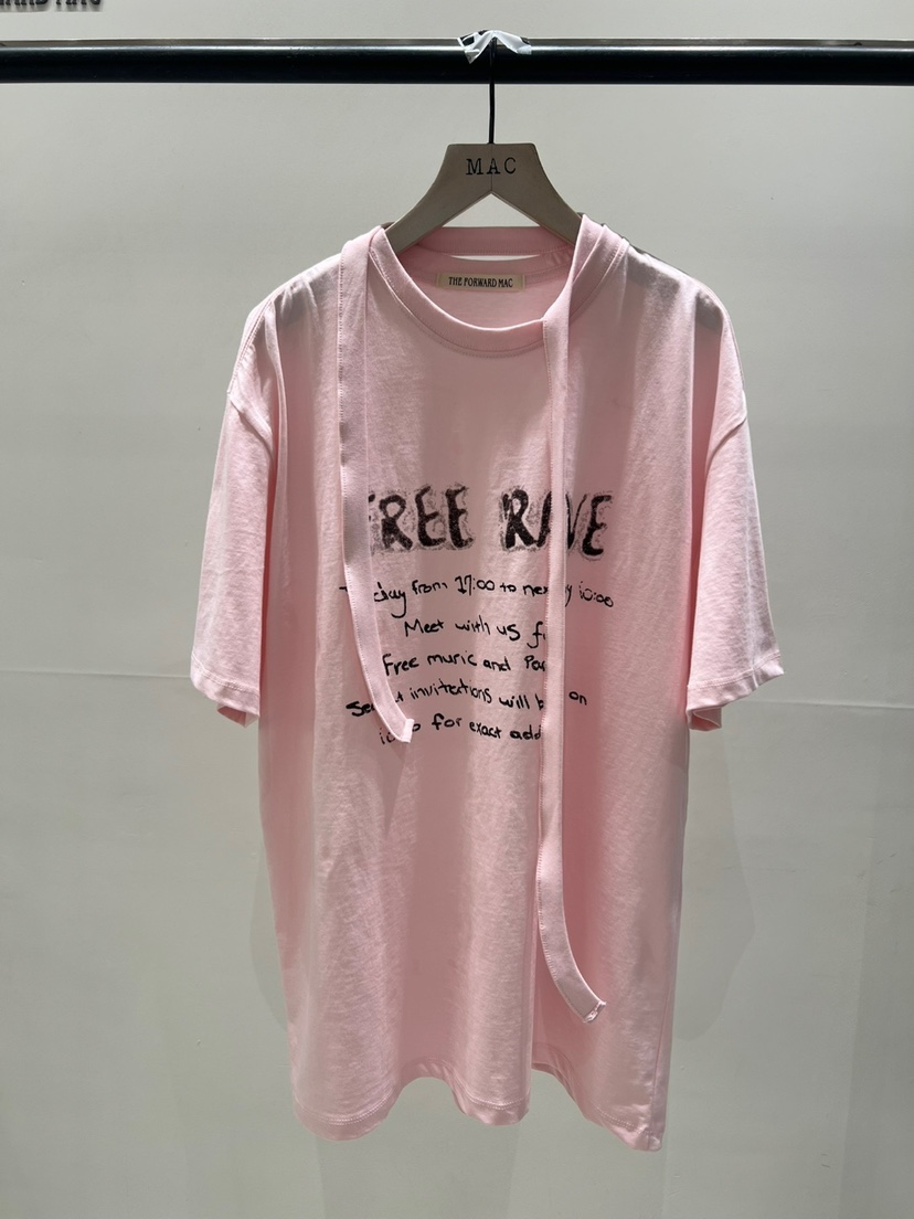 MAC直郵韓國代購女裝新款職業25春夏推薦休閑熱賣真品人氣T恤THE FORWARD MACT恤圖色2