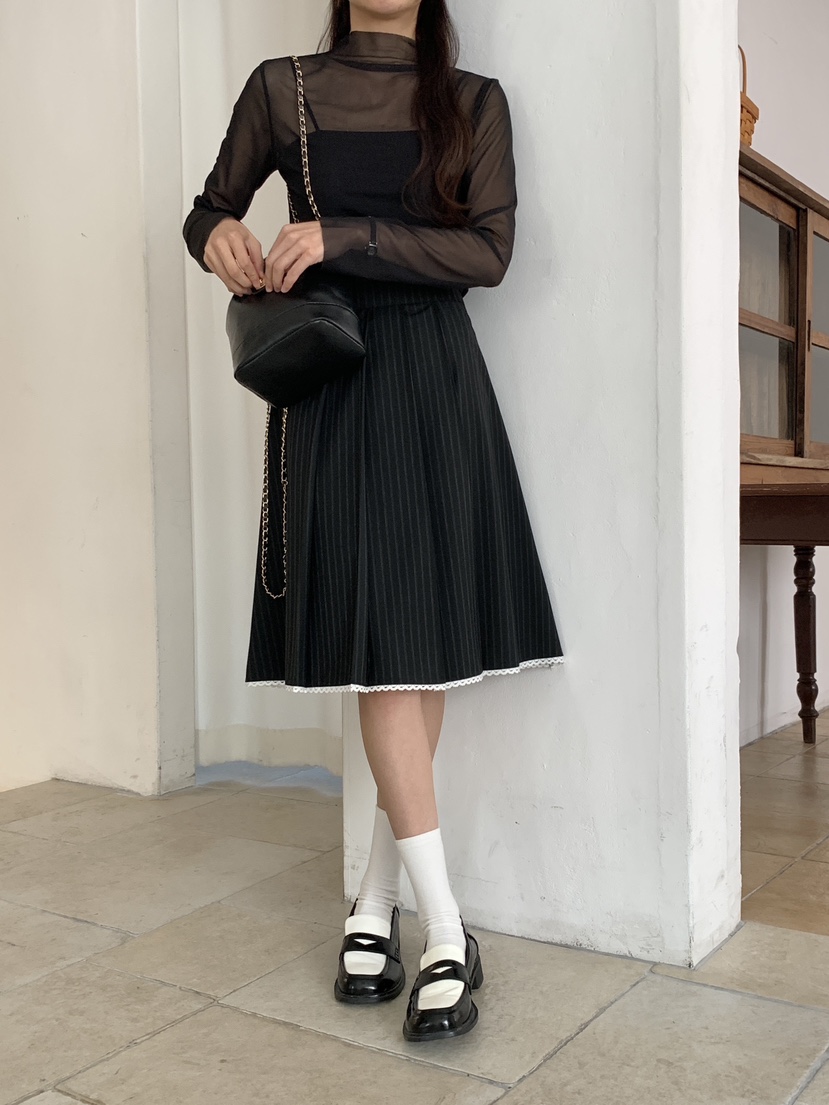 RE:OPENING直郵韓國代購女裝新品熱賣職業人氣休閑25春夏短裙RE:OPENING短裙