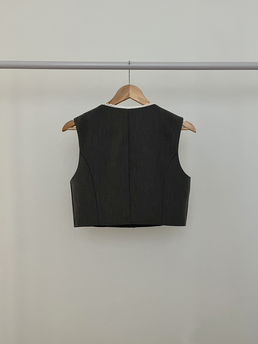 RE:OPENING韓國直郵東大門代購女裝新品熱賣時尚人氣25春夏馬甲RE:OPENING馬甲