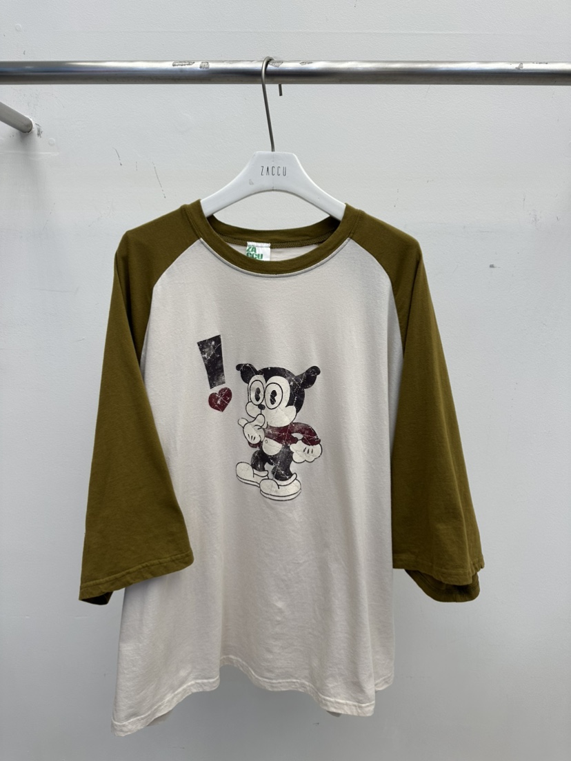 ZACCU韓國直郵女裝新品真品推薦人氣時尚熱賣25春夏休閑T恤ZACCUT恤圖色3