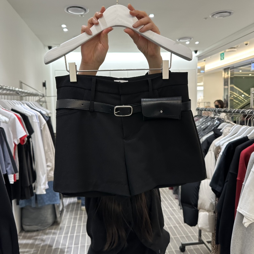 VIVE韓國直郵女裝新品真品熱賣25春夏休閑人氣時尚職業短褲VIVE短褲圖色2