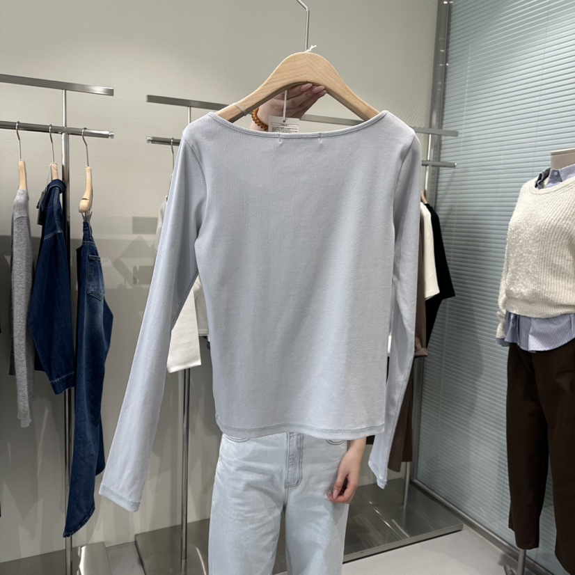 PLAMM韓國直郵東大門代購女裝新品休閑熱賣真品25春夏長袖T恤PLAMM長袖T恤