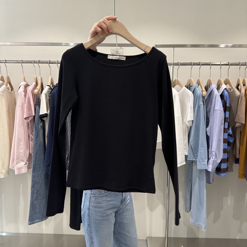PLAMM韓國直郵東大門代購女裝新品休閑熱賣真品25春夏長袖T恤PLAMM長袖T恤圖色4