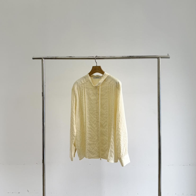 ADELINE韓國直郵女裝新品時尚休閑熱賣真品25春夏襯衫蕾絲衫ADELINE襯衫/蕾絲衫