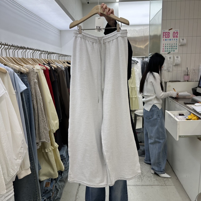 MIXXIN韓國直郵女裝新款推薦人氣休閑時尚職業真品25春夏休閑褲MIXXIN休閑褲圖色1