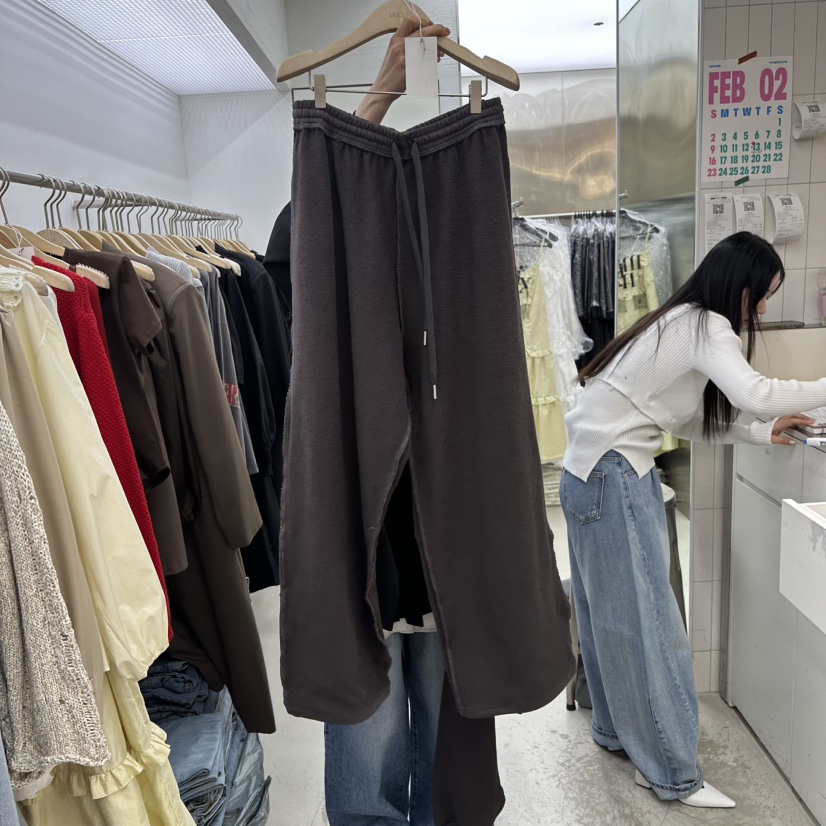 MIXXIN韓國直郵女裝新款推薦人氣休閑時尚職業真品25春夏休閑褲MIXXIN休閑褲圖色2