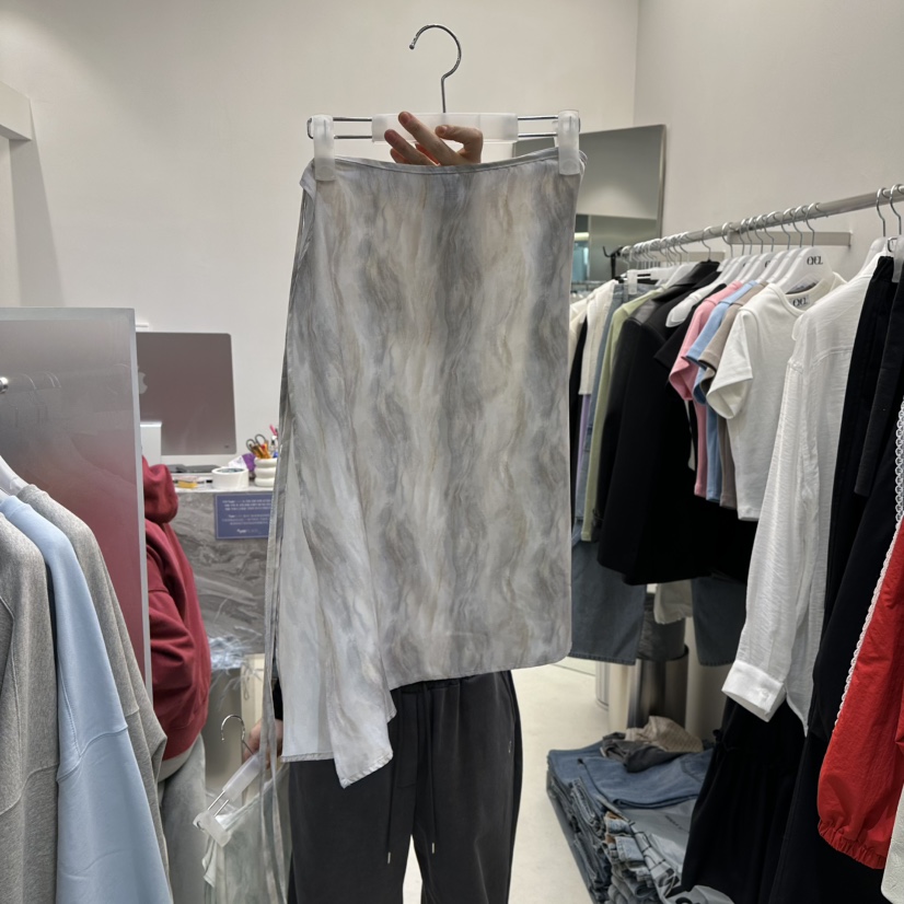 EYEL韓國直郵東大門代購女裝新品推薦休閑時尚職業人氣長裙EYEL長裙