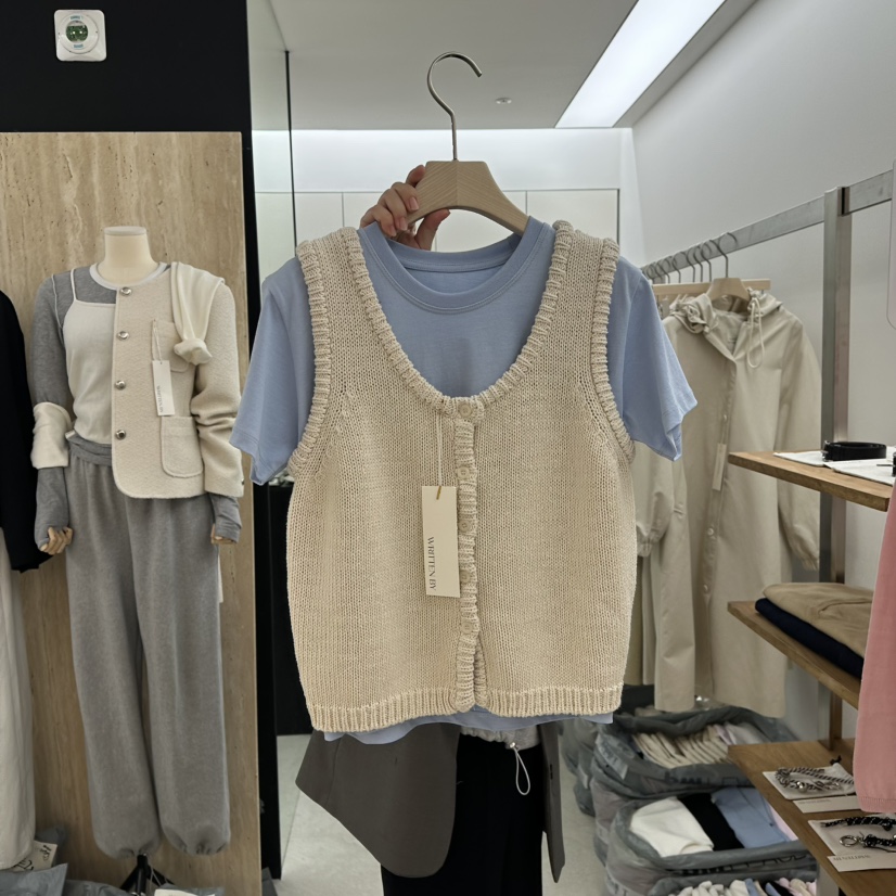 WRITTEN BY韓國直郵東大門代購女裝新款休閑吊帶背心不含內搭柔軟WRITTEN BY吊帶/背心