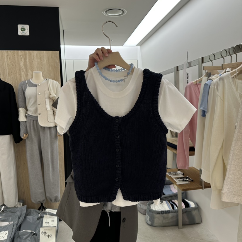 WRITTEN BY韓國直郵東大門代購女裝新款休閑吊帶背心不含內搭柔軟WRITTEN BY吊帶/背心圖色2