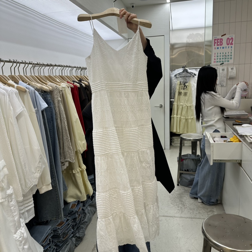 MIXXIN韓國直郵東大門代購女裝新品熱賣時尚真品職業連衣裙MIXXIN連衣裙